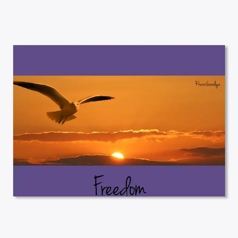 Pharafaneelya Freedom Sticker